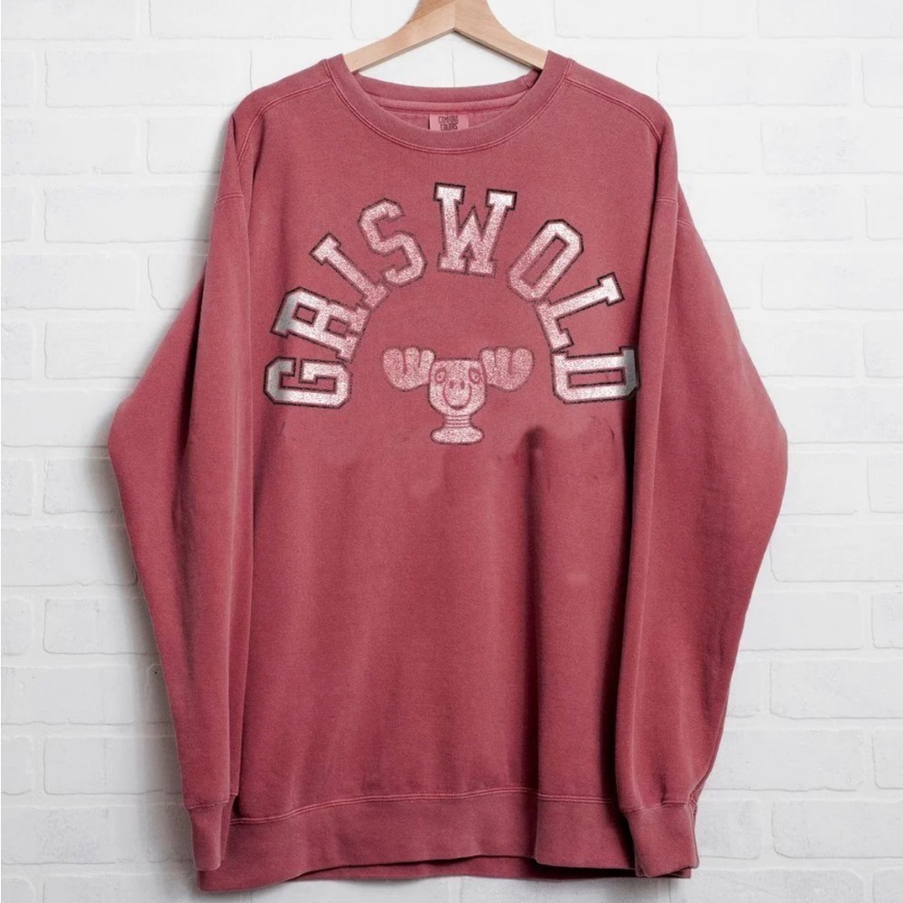 Griswold Moose Sweatshirt Comfort Colors